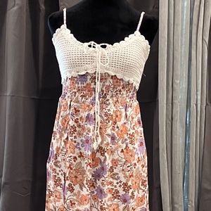 Spring/Summer Crochet Maxi Dress